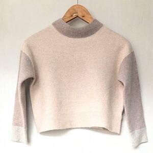 Velvet by Graham & Spencer 100% Cashmere Stylish Cropped Sweater